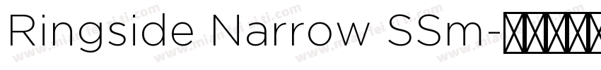 Ringside Narrow SSm字体转换